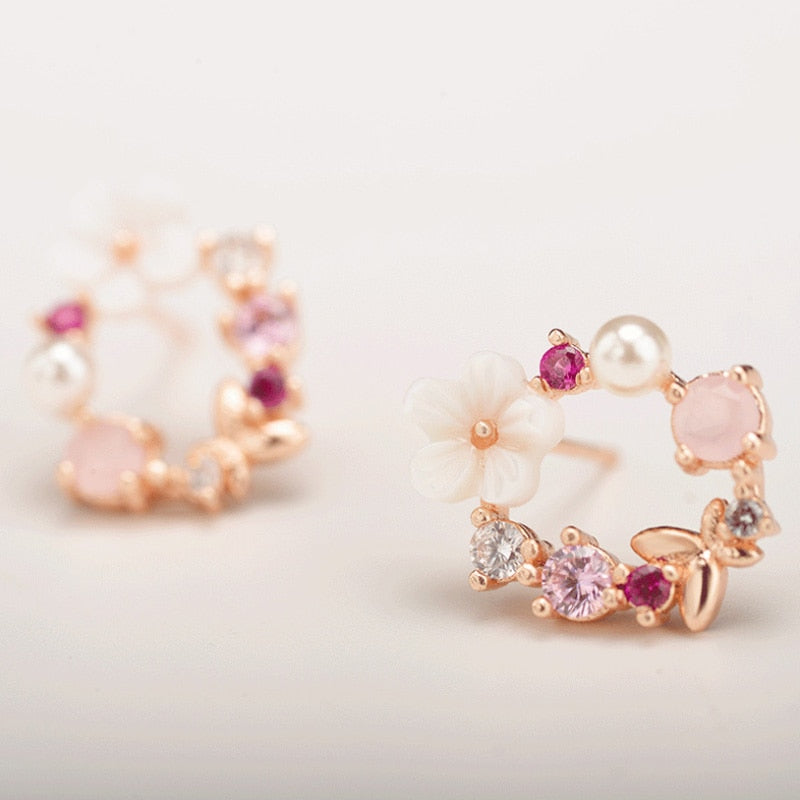 Sweet Flower Earrings for Women