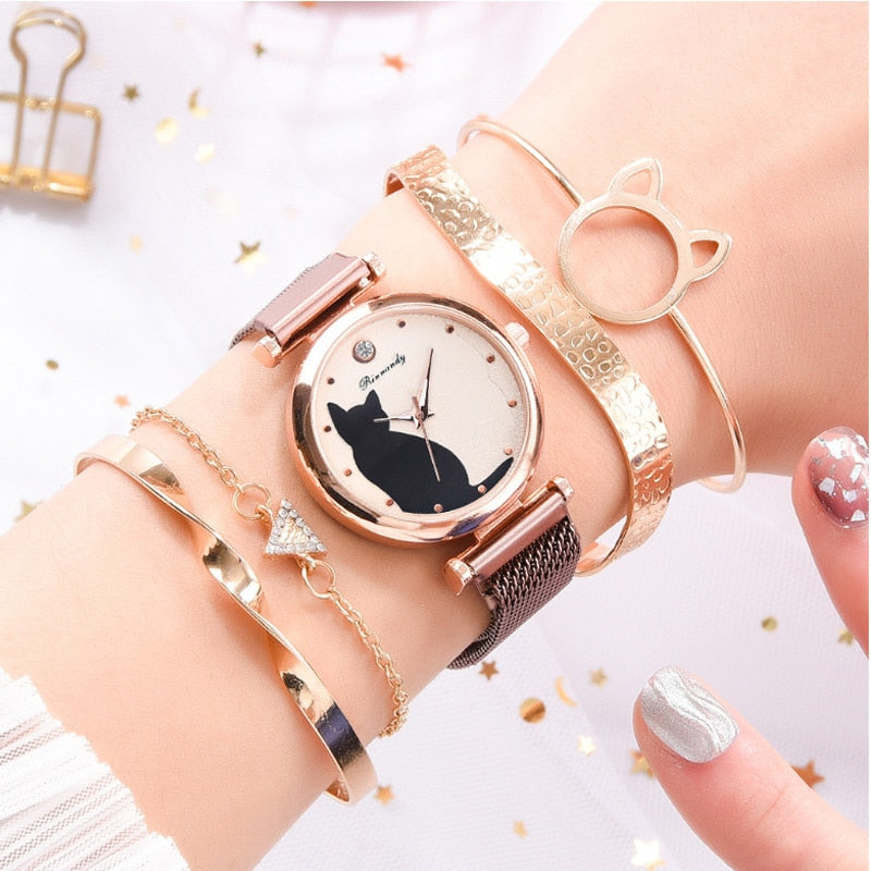 Fashion Women Watch Set