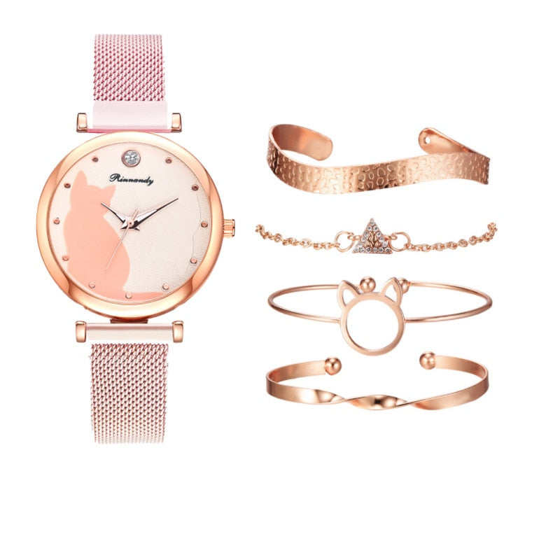 Fashion Women Watch Set