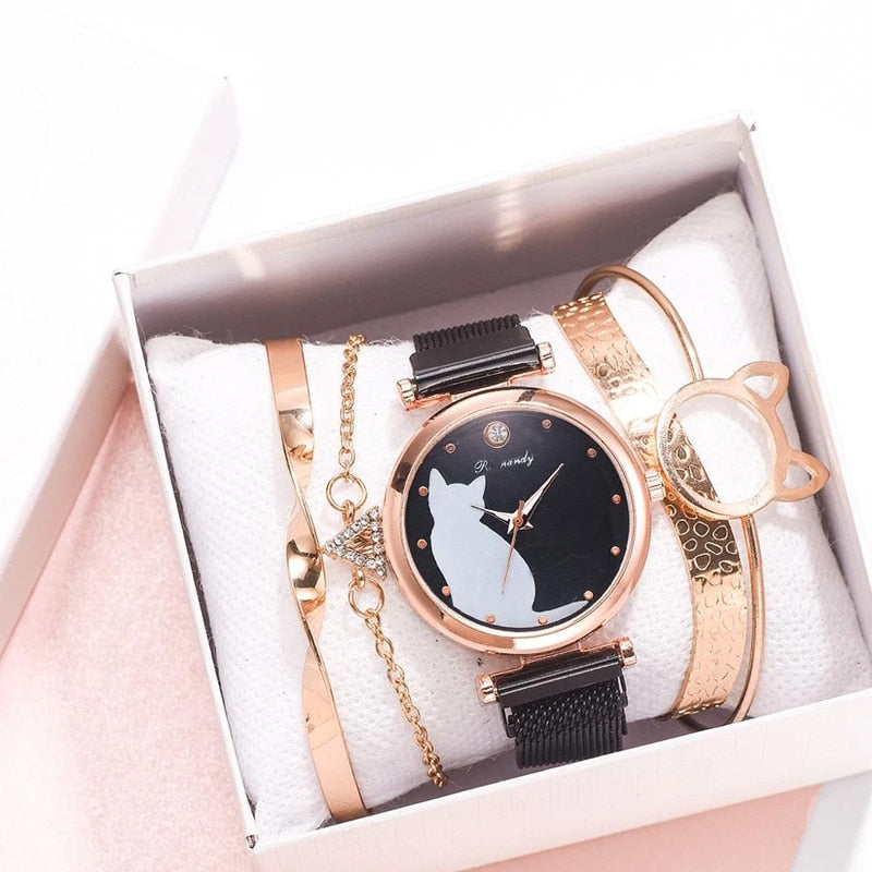 Fashion Women Watch Set