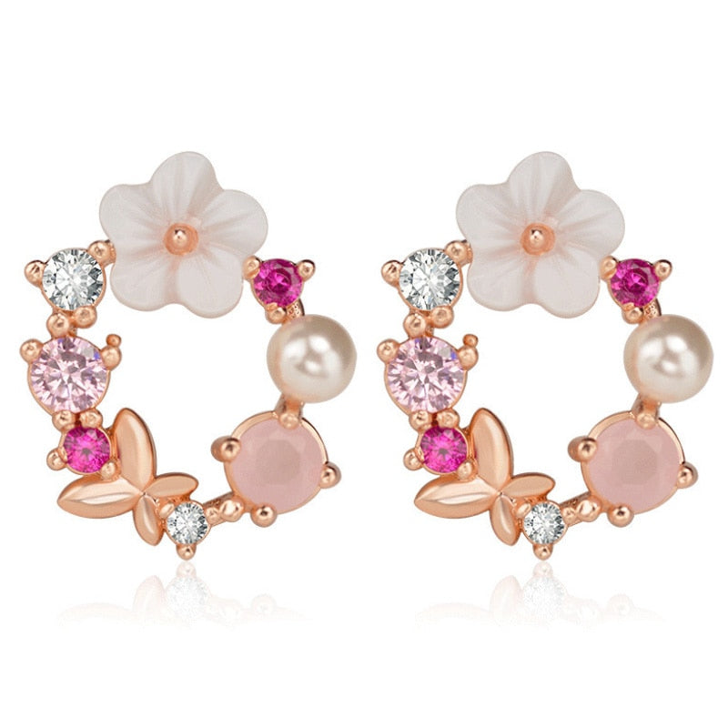 Sweet Flower Earrings for Women